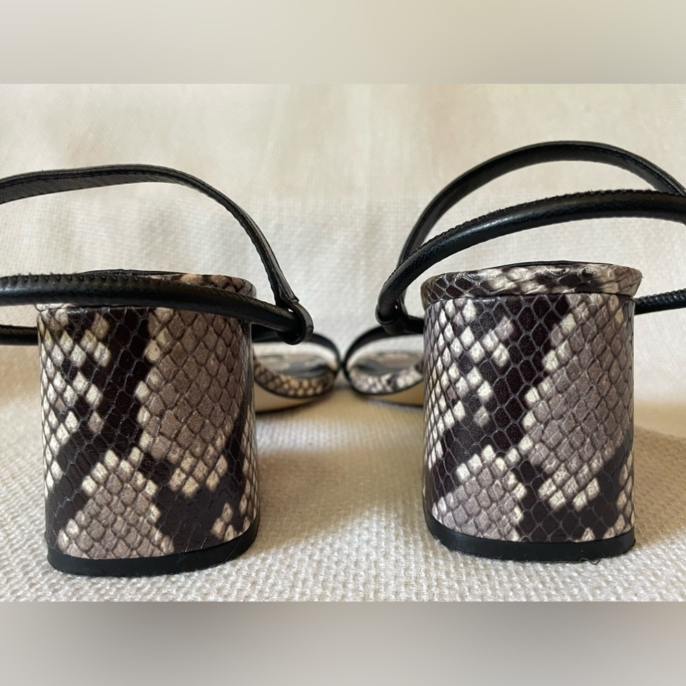 Marc Fisher reptile print sandals - Picture 8 of 11